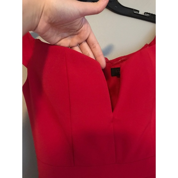 Bloomingdale’s Aqua Off Shoulder Dress - Picture 2 of 4